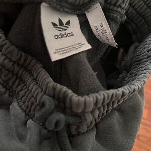 Adidas Charcoal Joggers with Logo